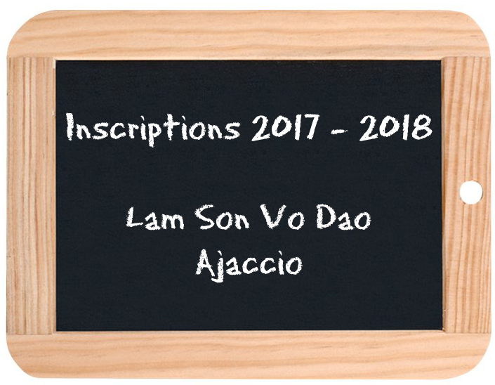 Lam Son Vo Dao Ajaccio - Rentrée 2017-2018