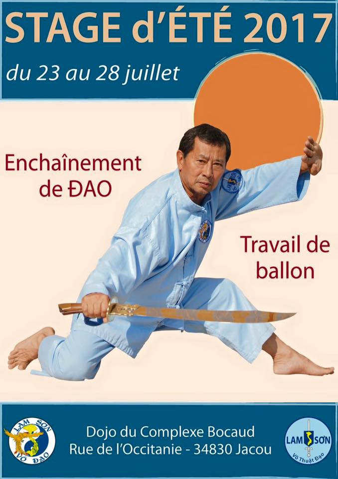 Le stage d'été avec Maître Jacques Tran Van Ba | Jacou