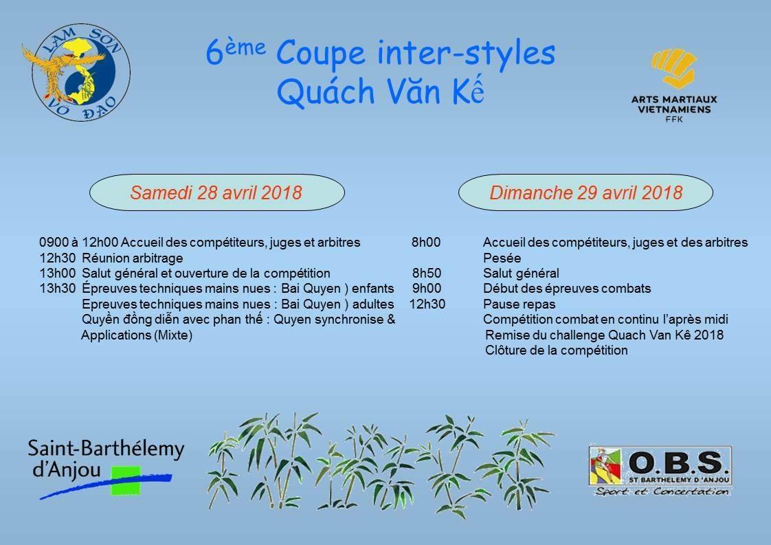 Coupe QUÁCH VĂN KẾ 2018